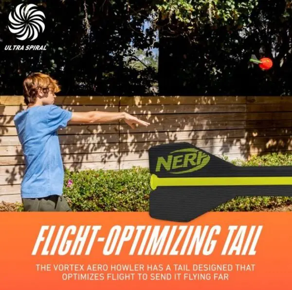 Nerf Vortex Howler Red - Afbeelding 2