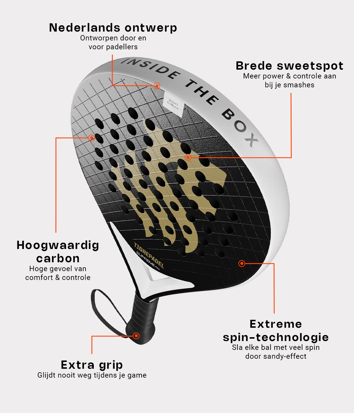 Tigre Padel Supreme Pro - Afbeelding 6